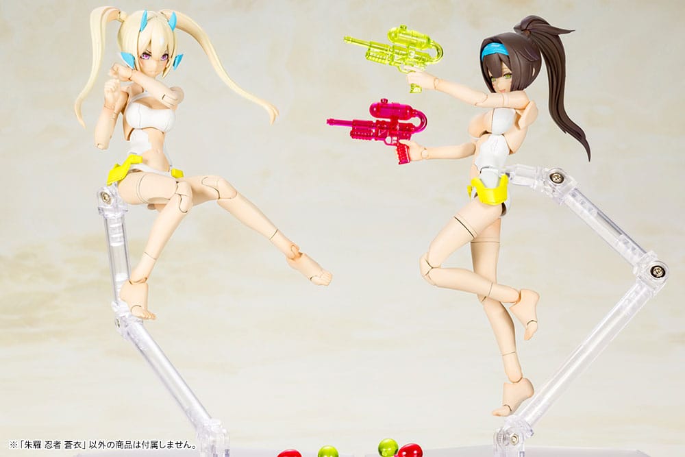 Megami Device Chaos & Pretty figurine Plastic Model Kit 1/1 Asra Ninja Aoi 14 cm