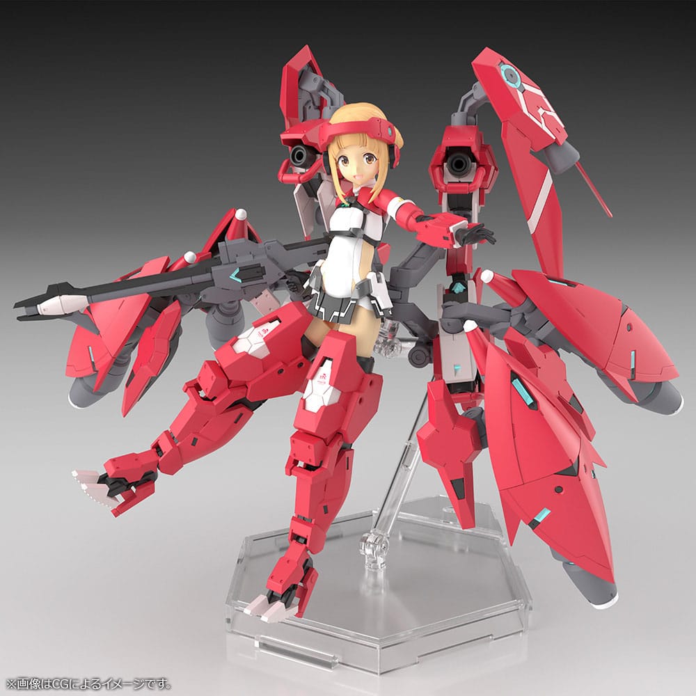 Alice Gear Aegis Expansion figurine Megami Device Plastic Model Kit Nodoka Takahata Shimon 20 cm