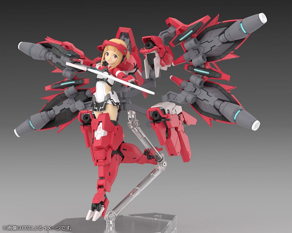 Alice Gear Aegis Expansion figurine Megami Device Plastic Model Kit Nodoka Takahata Shimon 20 cm