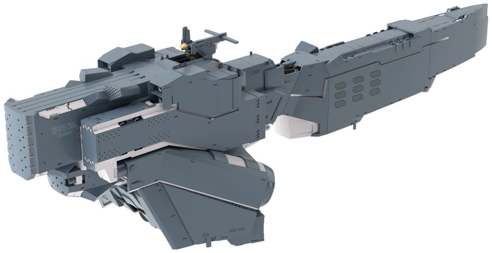 Legend of the Galactic Heroes: Die Neue These figurine Plastic Model Kit Free Planets Alliance Forces Battleship Hyperion 30 cm