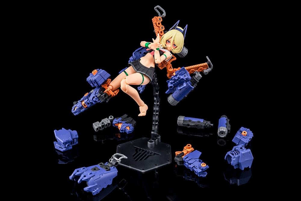 Megami Device figurine Plastic Model Kit 1/1 Buster Doll Tank Midnight Fang 17 cm