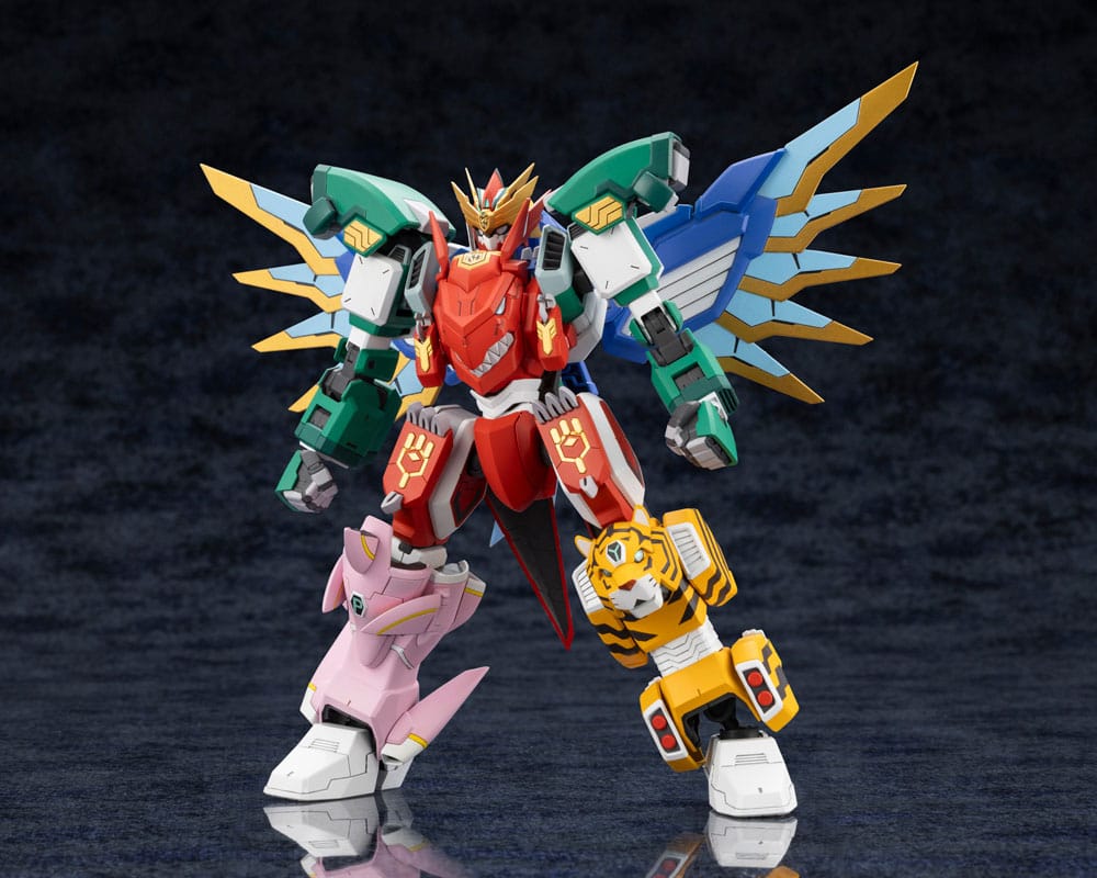 The Red Ranger Becomes an Adventurer in Another World figurine Plastic Model Kit Maximum Kizuna Kaiser 17 cm