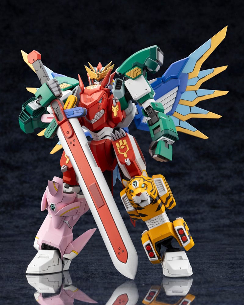 The Red Ranger Becomes an Adventurer in Another World figurine Plastic Model Kit Maximum Kizuna Kaiser 17 cm