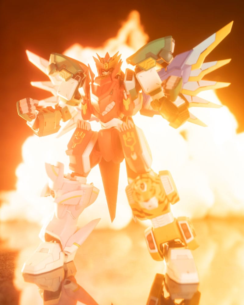 The Red Ranger Becomes an Adventurer in Another World figurine Plastic Model Kit Maximum Kizuna Kaiser 17 cm