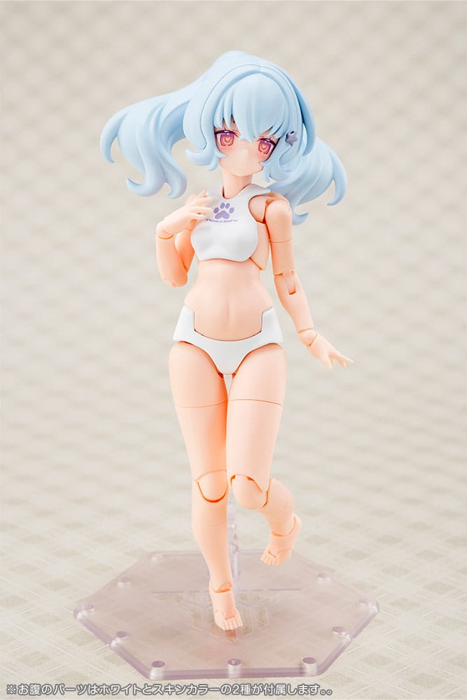 Megami Device figurine Plastic Model Kit 1/1 Puni Mofu Yuki Tu 15 cm