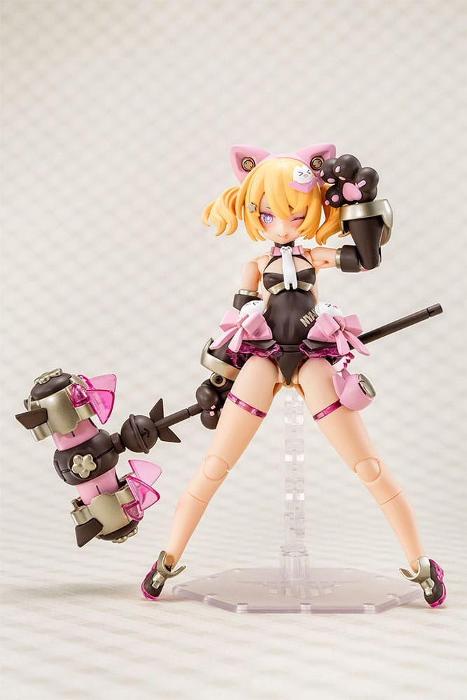 Megami Device figurine Plastic Model Kit 1/1 Puni Mofu Kuro Mao 14 cm