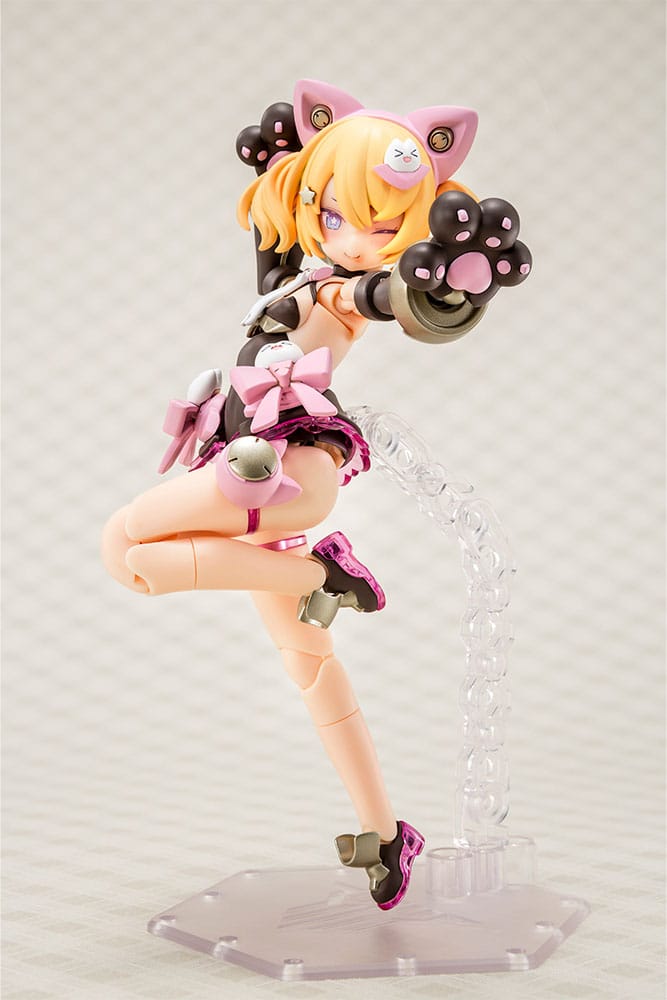 Megami Device figurine Plastic Model Kit 1/1 Puni Mofu Kuro Mao 14 cm