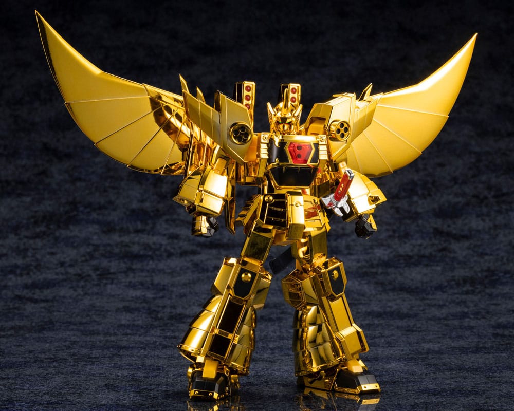 The Brave of Gold Goldran figurine Plastic Model Kit The Goldran Gold-Plated Ver. 19 cm