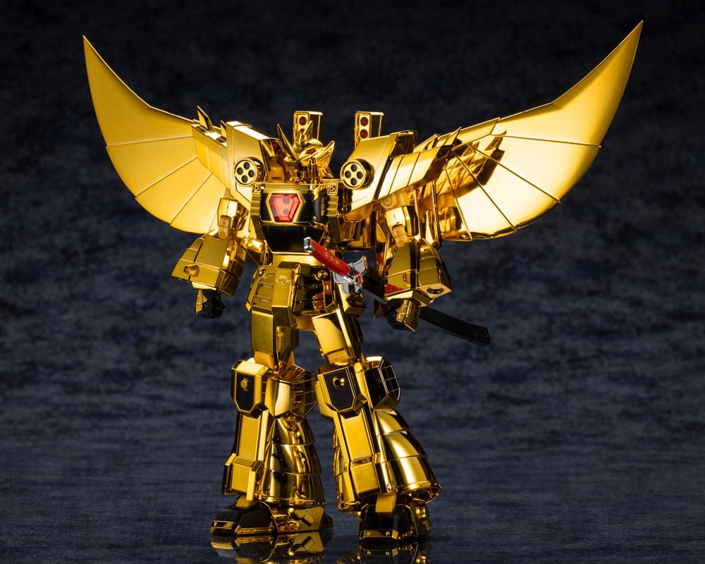 The Brave of Gold Goldran figurine Plastic Model Kit The Goldran Gold-Plated Ver. 19 cm
