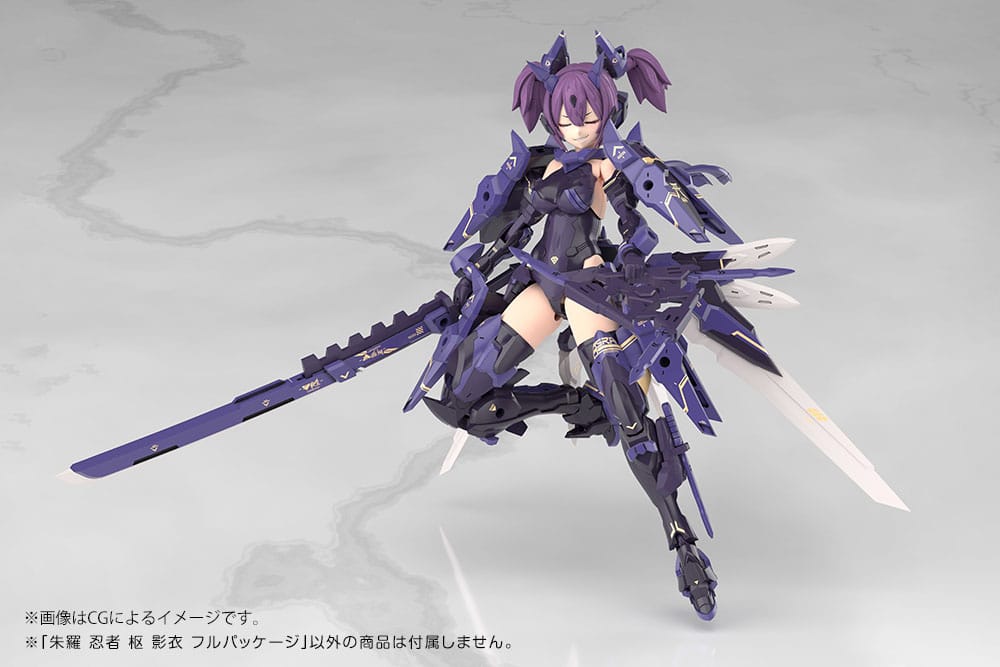 Megami Device figurine Plastic Model Kit 1/1 Asra Ninja Kaname Shadow Edition Full Package 14 cm