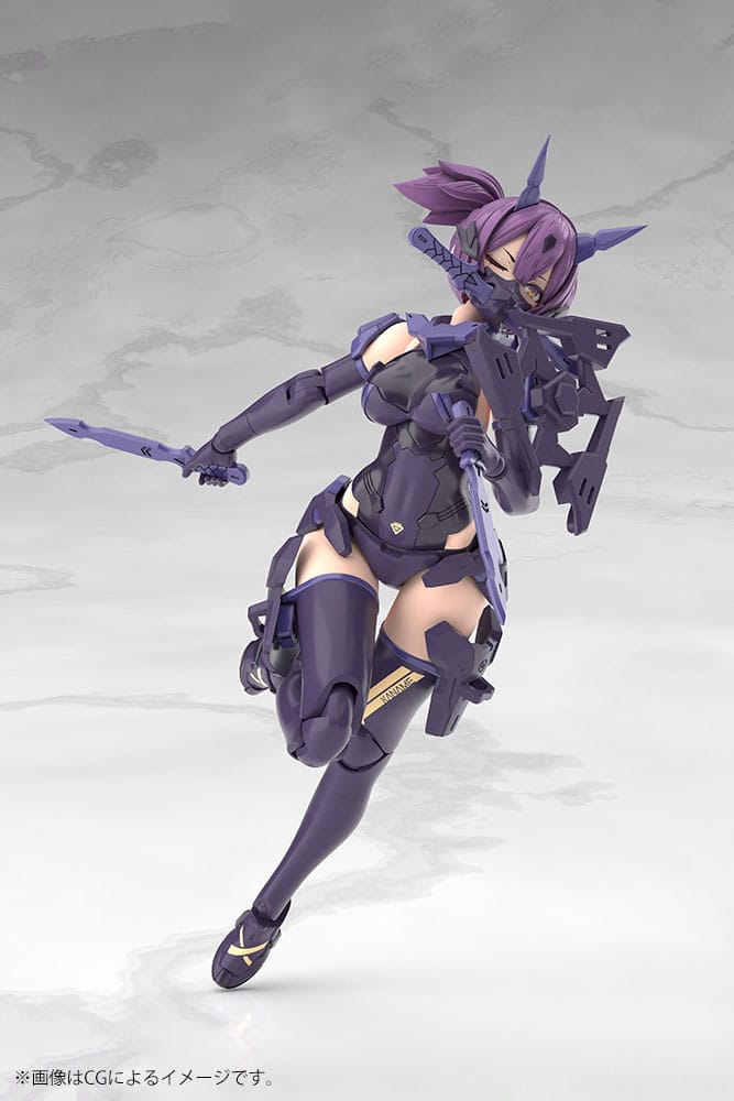 Megami Device figurine Plastic Model Kit 1/1 Asra Ninja Kaname Shadow Edition Full Package 14 cm