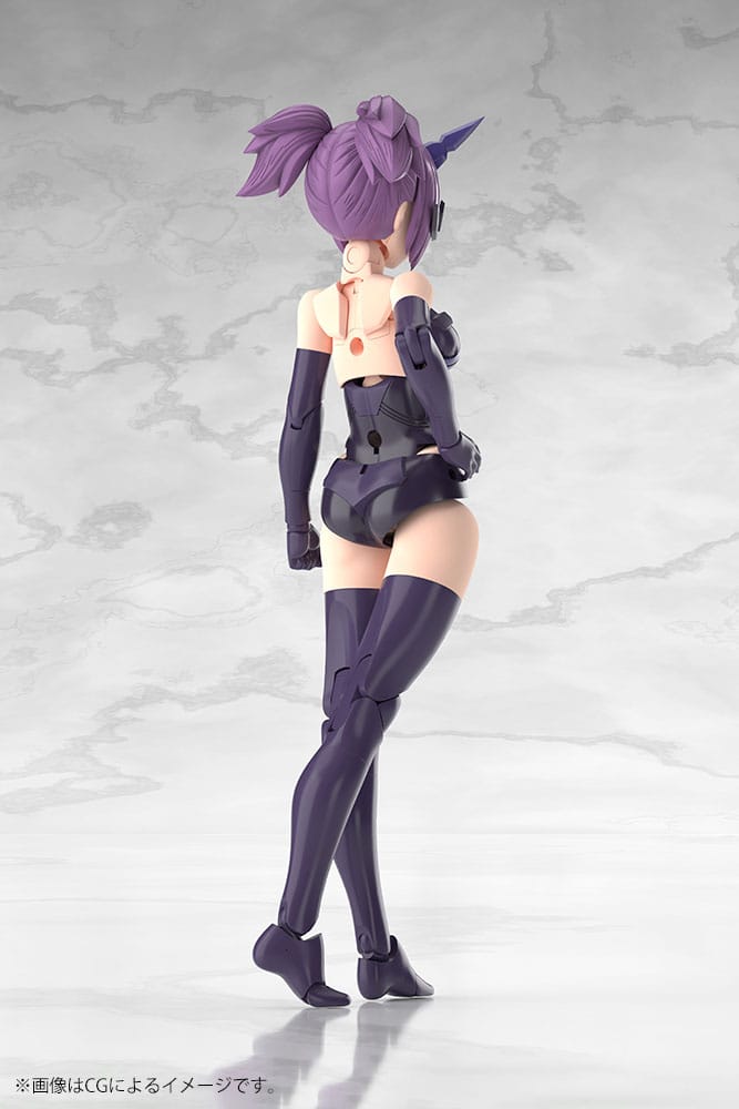 Megami Device figurine Plastic Model Kit 1/1 Asra Ninja Kaname Shadow Edition Full Package 14 cm
