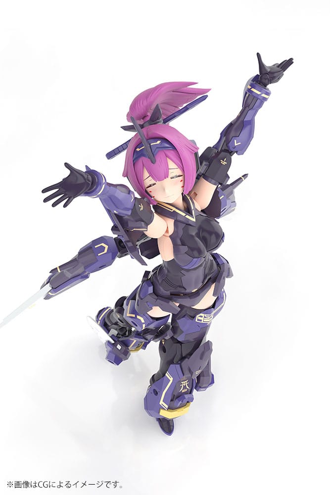 Megami Device figurine Plastic Model Kit 1/1 Asra Archer Kizuna Shadow Edition Full Package 14 cm