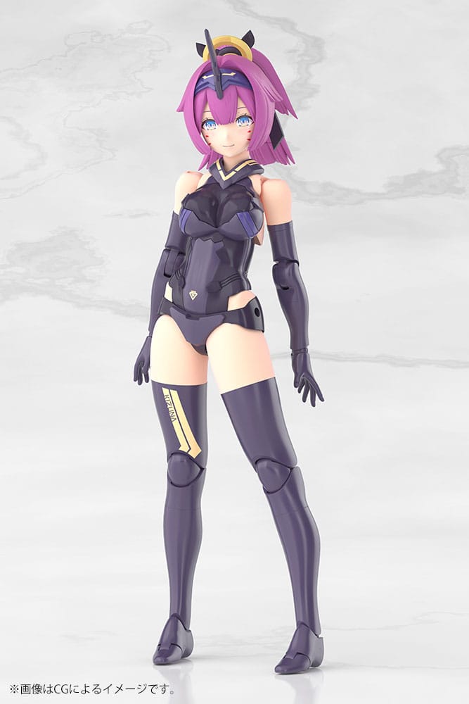 Megami Device figurine Plastic Model Kit 1/1 Asra Archer Kizuna Shadow Edition Full Package 14 cm