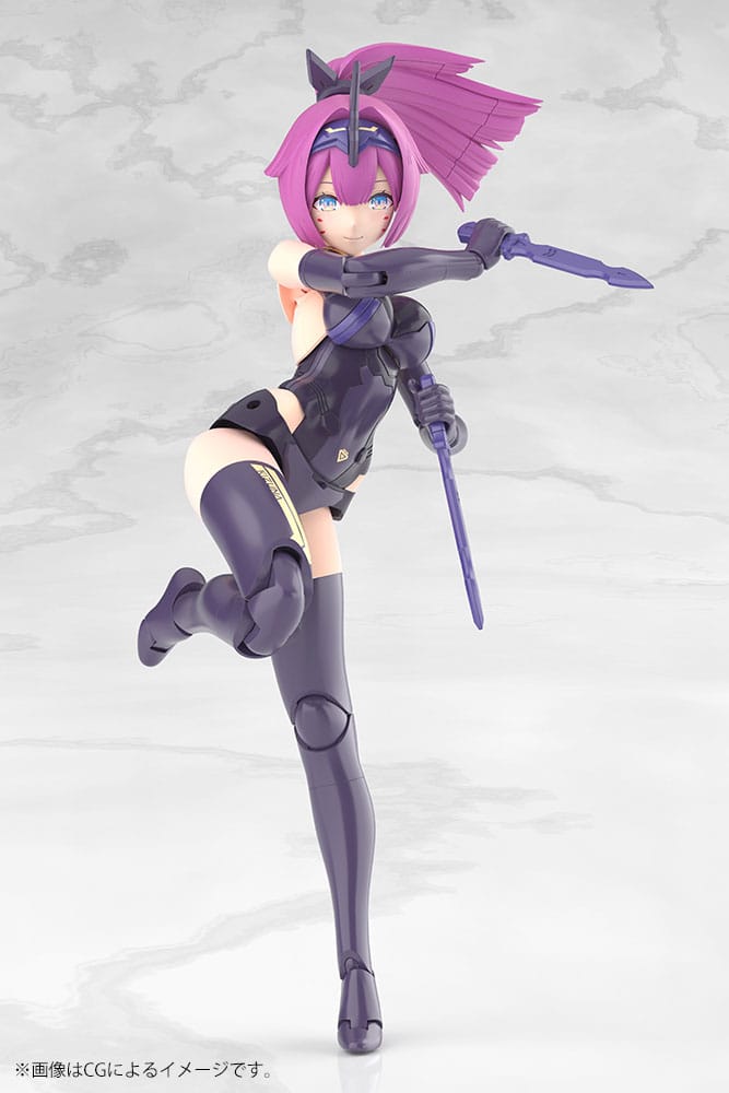 Megami Device figurine Plastic Model Kit 1/1 Asra Archer Kizuna Shadow Edition Full Package 14 cm