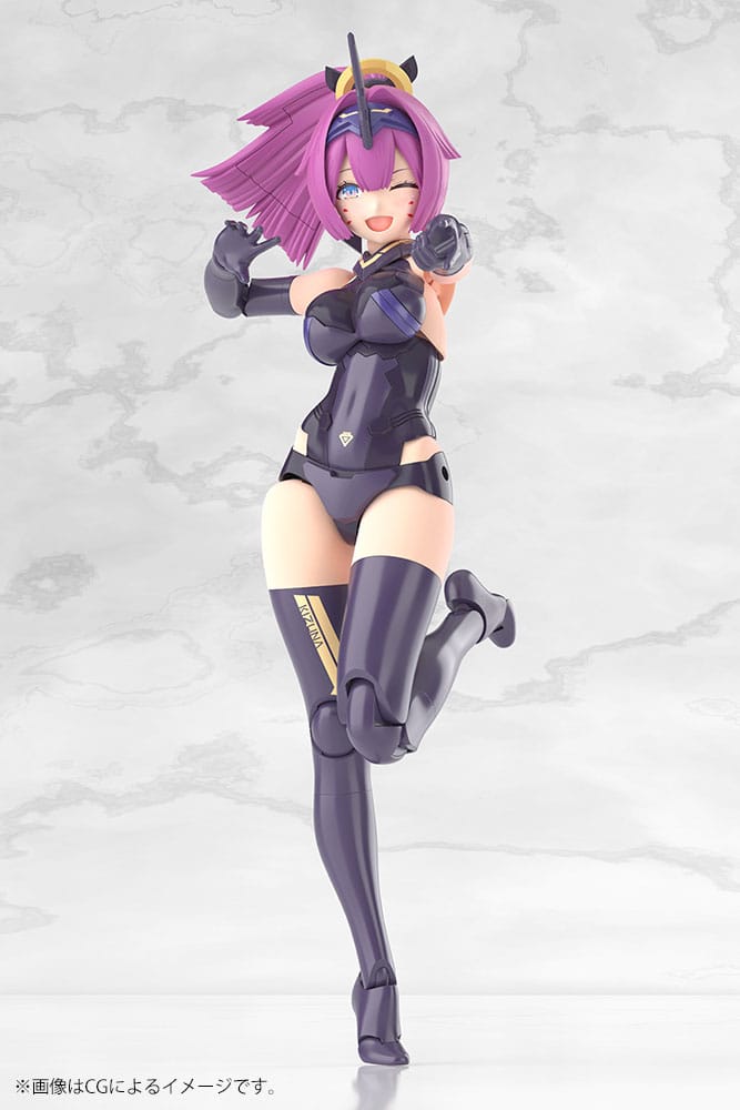 Megami Device figurine Plastic Model Kit 1/1 Asra Archer Kizuna Shadow Edition Full Package 14 cm