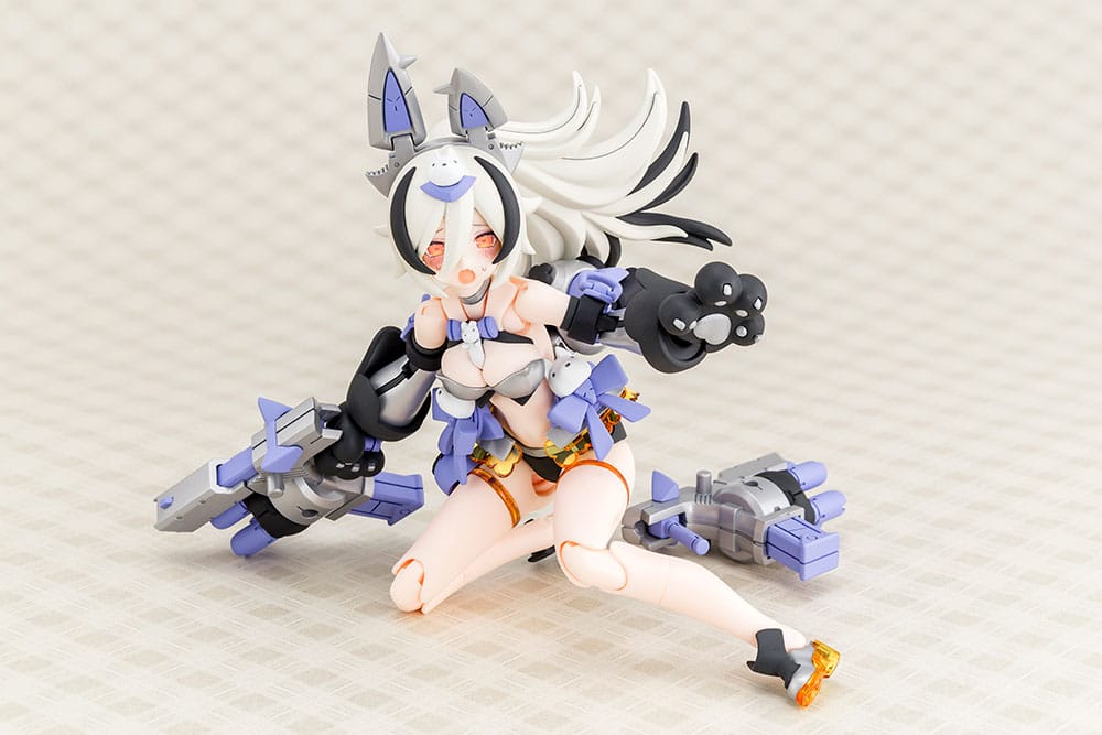 Megami Device figurine Plastic Model Kit 1/1 Puni Mofu Gin Lang 16 cm