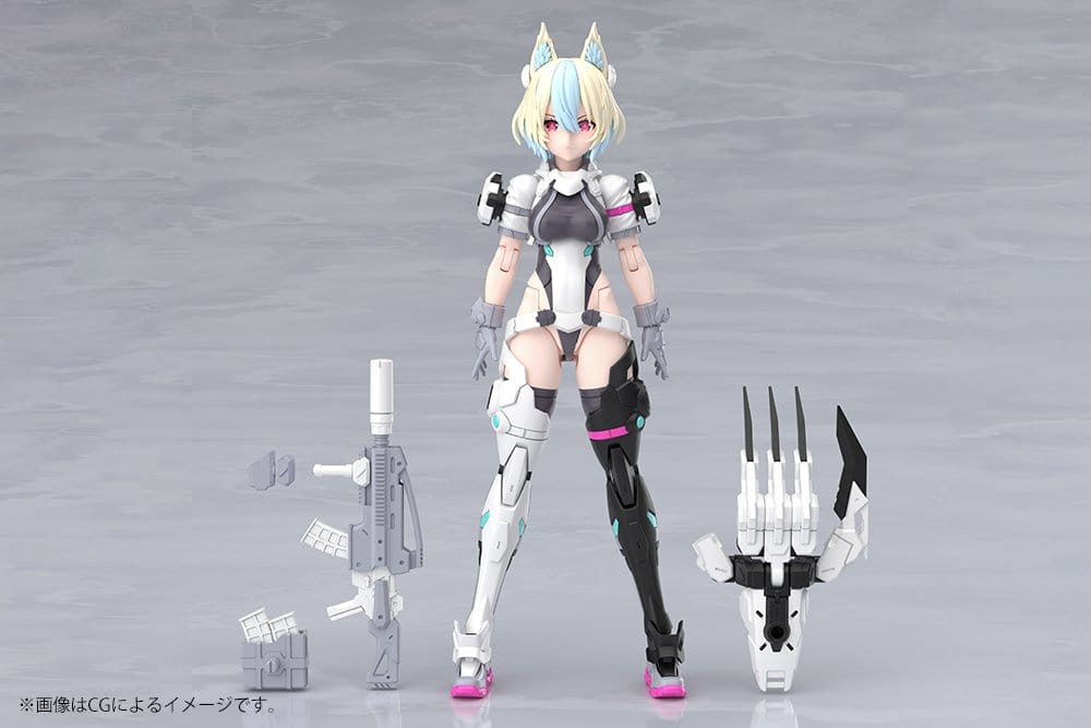 Megami Device Plastic Model Kit 1/1 Yggdrasis Garm Ripper Avalanche 17 cm
