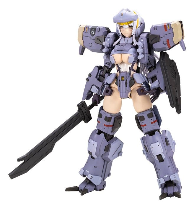 Front Mission Plastic Model Kit Non Zenith Girl Gray Ver. 16 cm