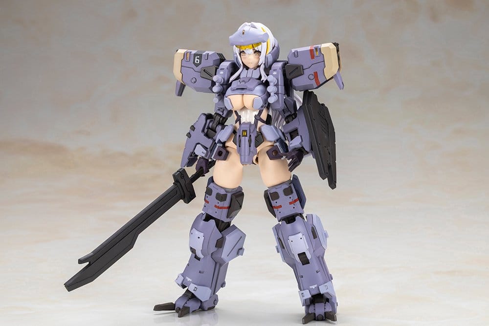 Front Mission Plastic Model Kit Non Zenith Girl Gray Ver. 16 cm