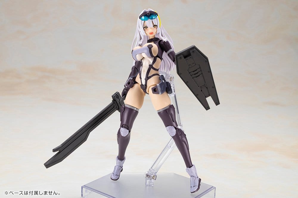 Front Mission Plastic Model Kit Non Zenith Girl Gray Ver. 16 cm
