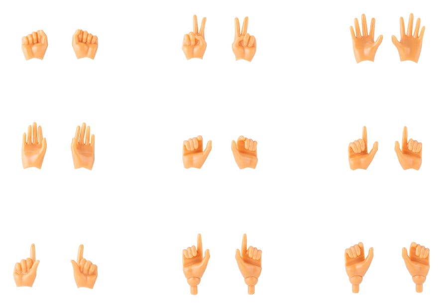 Megami Device M.S.G. accessoire pour figurines Plastic Model Kit 1/1 09 Hand Set Skin Color E