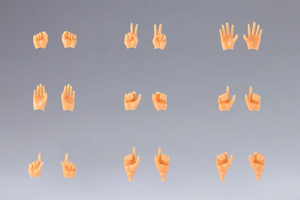 Megami Device M.S.G. accessoire pour figurines Plastic Model Kit 1/1 09 Hand Set Skin Color E