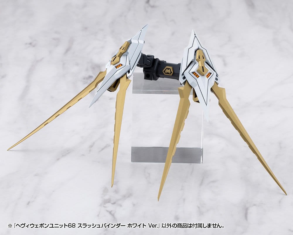 Kotobukiya M.S.G. accessoires Heavy Weapon Unit 68 Slash Binder White Ver.