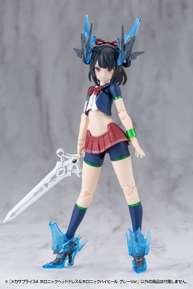 Kotobukiya M.S.G. accessoires Mecha Supply 34 Holonic Headdress & Holonic High Heels Grey Ver.