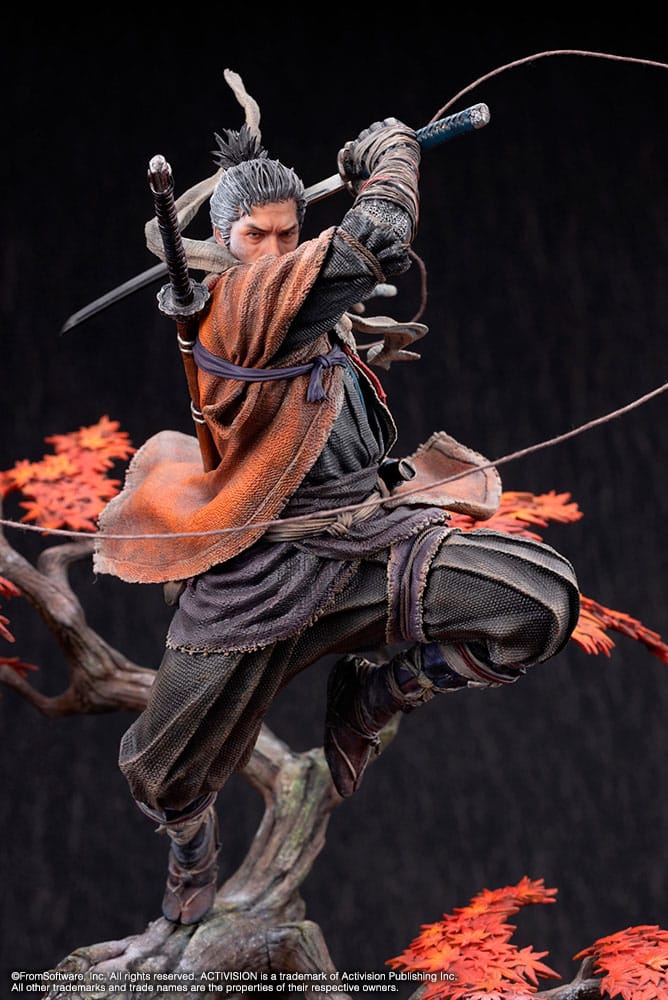 Sekiro: Shadows Die Twice statuette PVC 1/7 Wolf 42 cm