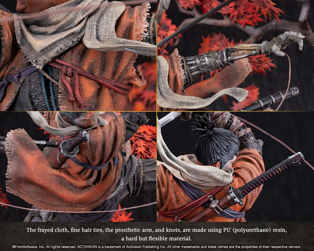 Sekiro: Shadows Die Twice statuette PVC 1/7 Wolf 42 cm