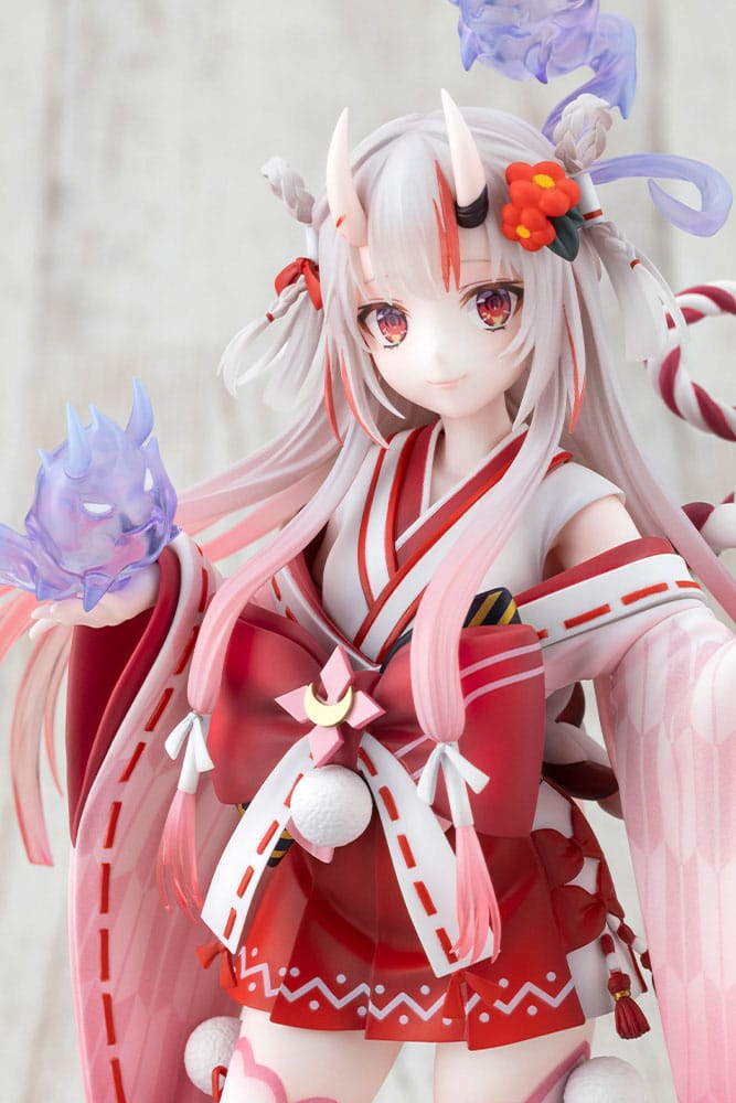 Hololive Production statuette PVC 1/7 Nakiri Ayame Shrine Maiden Fortune Outfit Ver. 26 cm