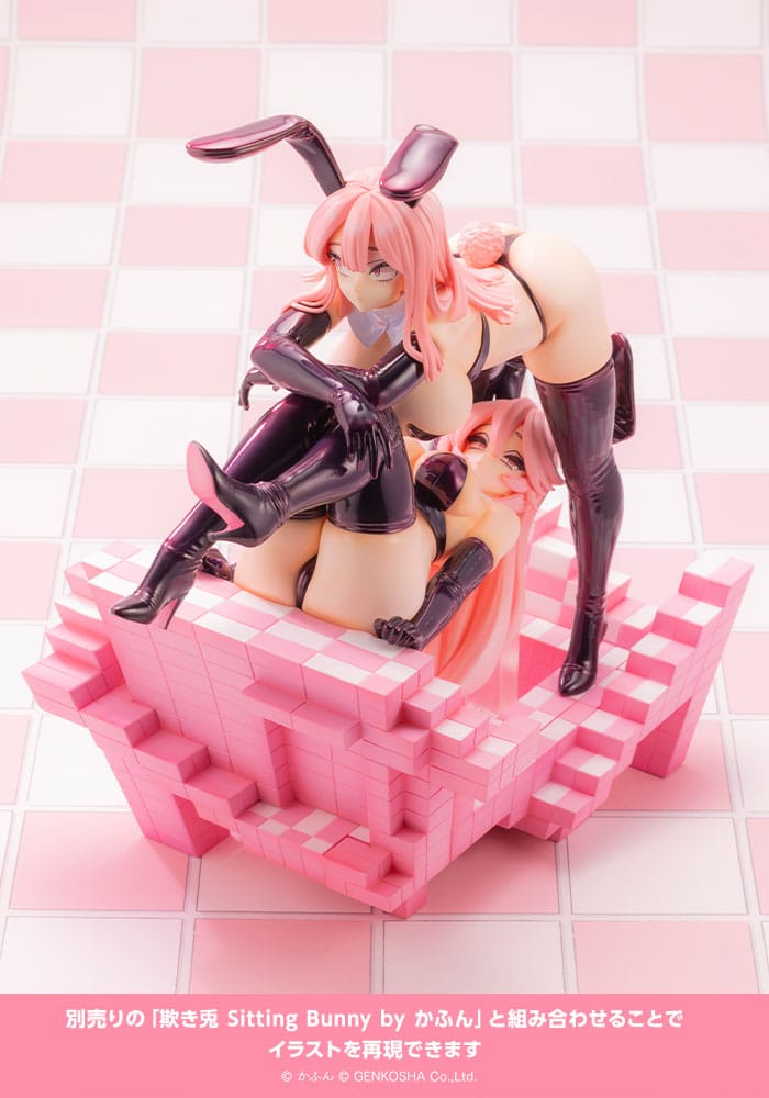 Original Character statuette PVC 1/7 Trick Bunnies Standing Bunny Illustration by Kafun 24 cm