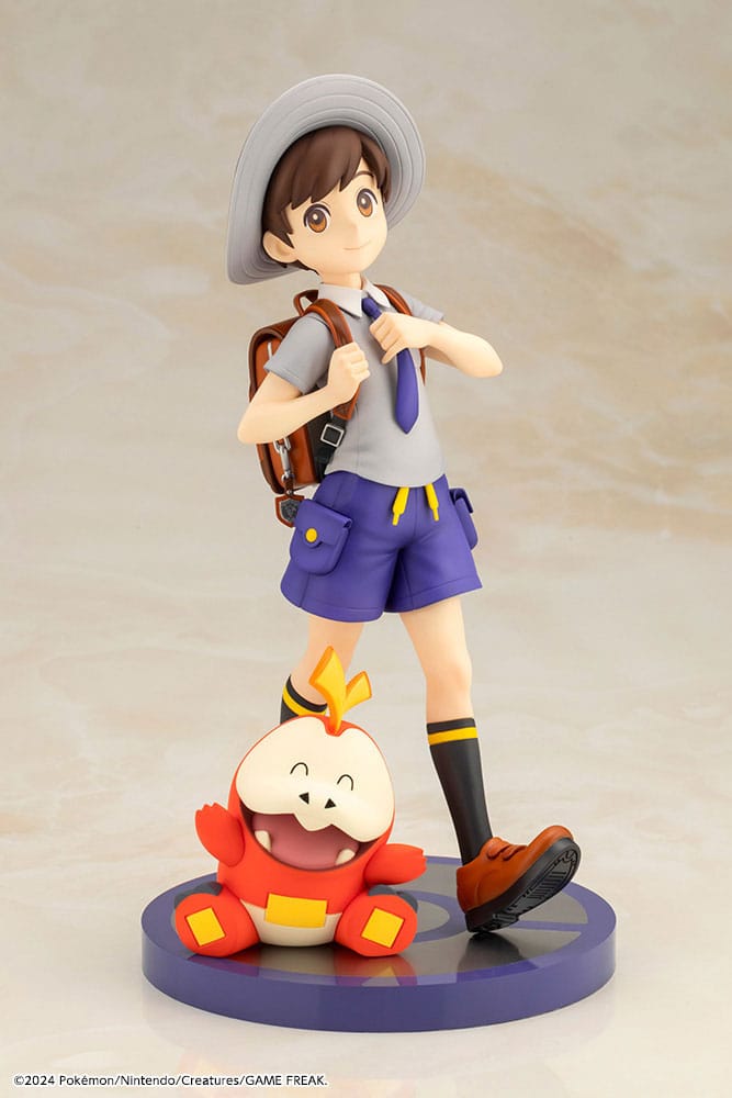 Pokémon statuette PVC ARTFXJ 1/8 Florian & Chochodile 20 cm