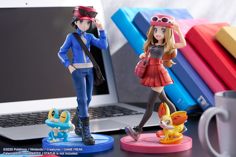 Pokémon statuette PVC ARTFXJ 1/8 Serena & Feunnec 20 cm