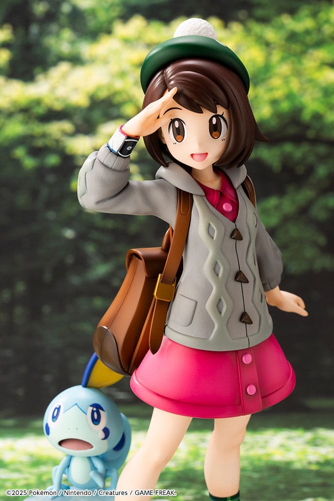 Pokémon statuette PVC ARTFXJ 1/8 Gloria & Larméléon 21 cm