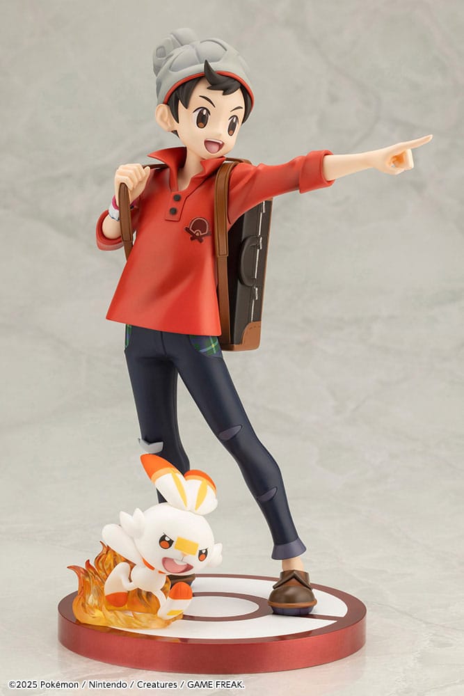 Pokémon statuette PVC ARTFXJ 1/8 Victor & Flambino 21 cm