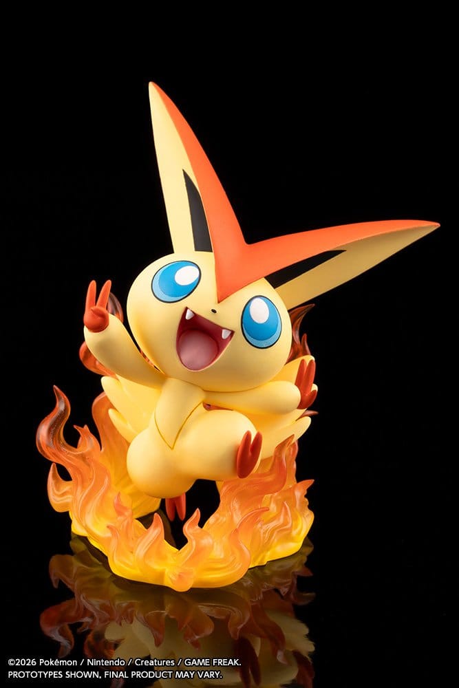 Pokémon figurine PVC 1/8 ARTFX J Hilbert with Victini 20 cm