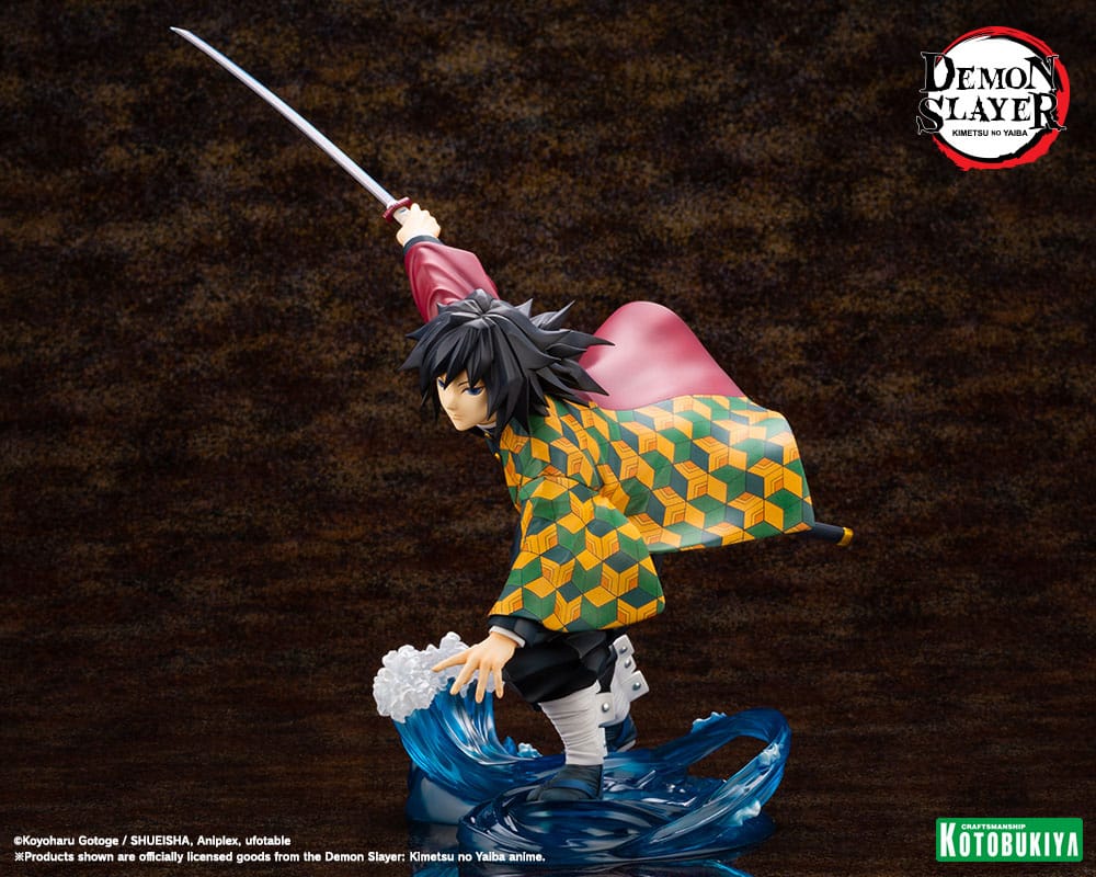 Demon Slayer: Kimetsu no Yaiba statuette PVC ARTFXJ 1/8 Giyu Tomioka 21 cm