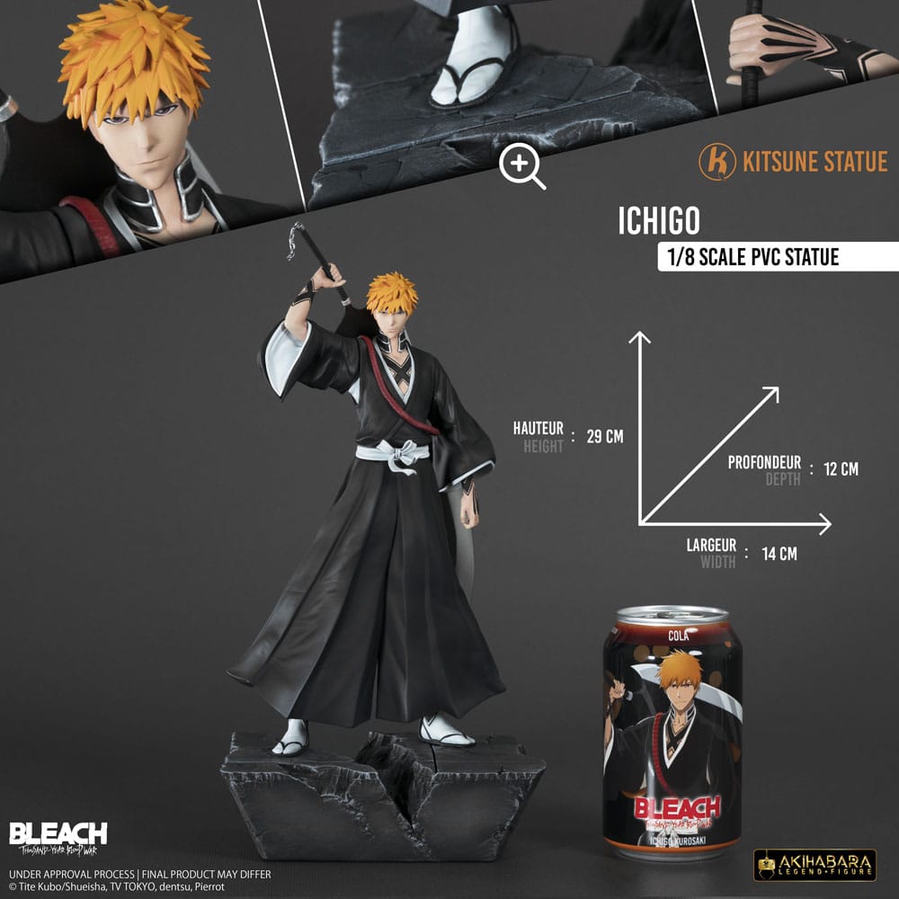 Legend Figure - Bleach : Thousand-Year Blood War - Ichigo Kurosaki 1/4 Statue 30cm