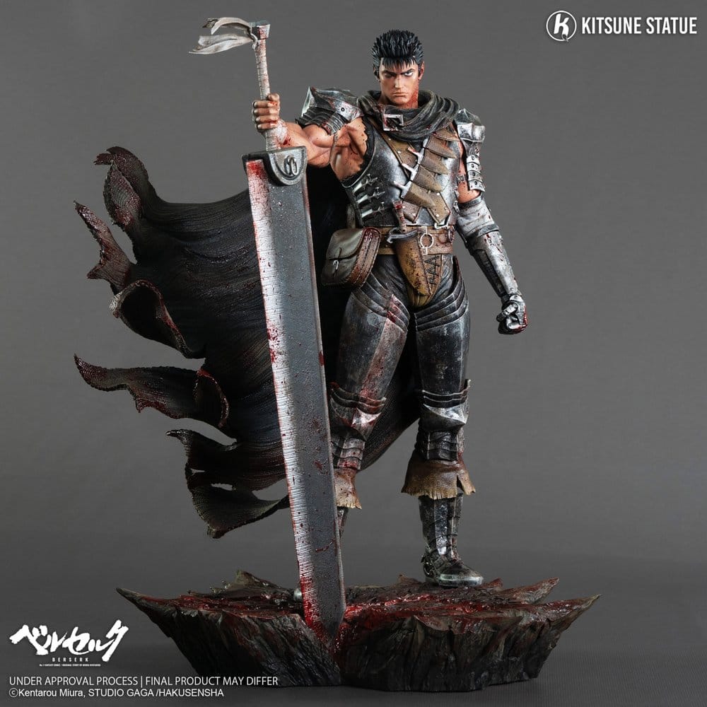 Berserk statuette 1/6 Guts 38 cm