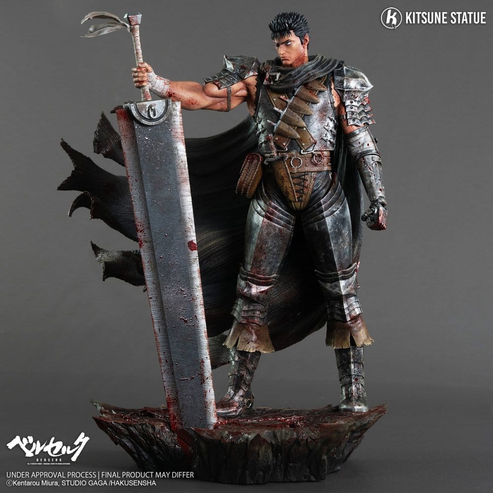 Berserk statuette 1/6 Guts 38 cm