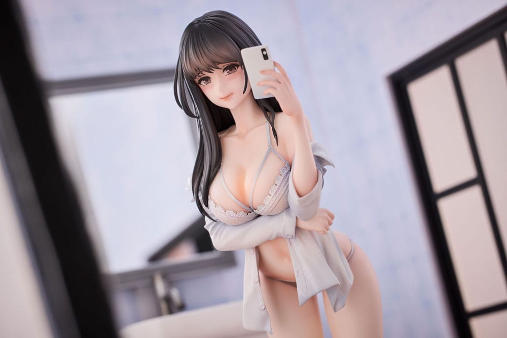 Original Character statuette PVC 1/6 Apocrypha Selfie Girl Illustration by hitomio16 Normal Edition 29 cm