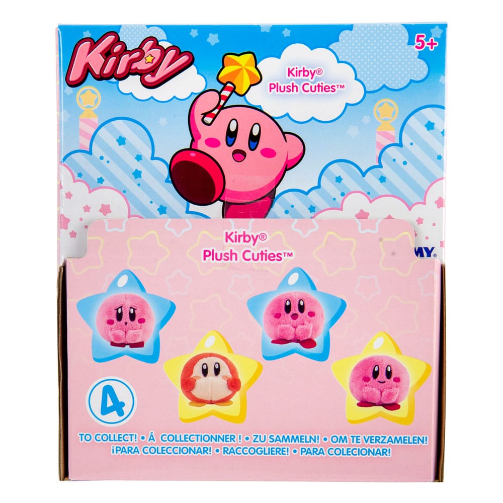 Kirby présentoir mini peluche 7 cm Cuties Mystery Capsule (12)