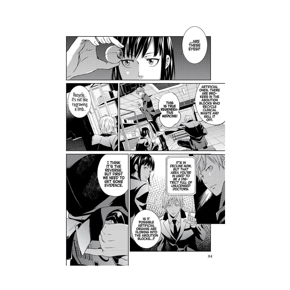 Psycho-Pass: Inspector Shinya Kogami Manga Volume 2 *ANGLAIS*