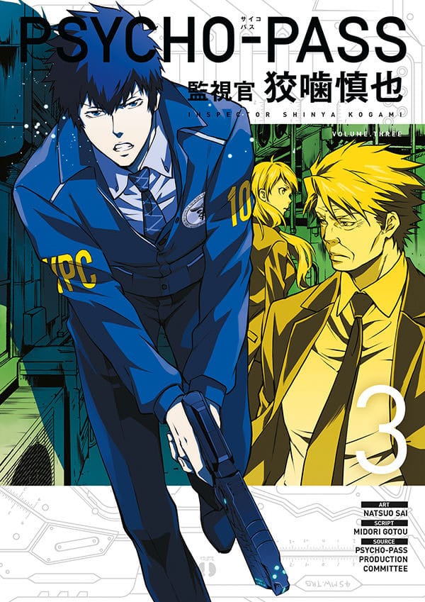 Psycho-Pass: Inspector Shinya Kogami Manga Volume 3 *ANGLAIS*