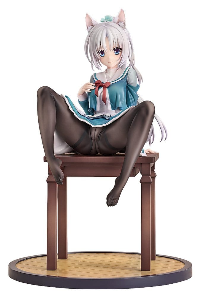 Senren*Banka figurine PVC 1/7 Yoshino Tomotake Animal Ears School Uniform Ver. 21 cm