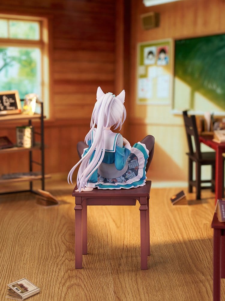 Senren*Banka figurine PVC 1/7 Yoshino Tomotake Animal Ears School Uniform Ver. 21 cm