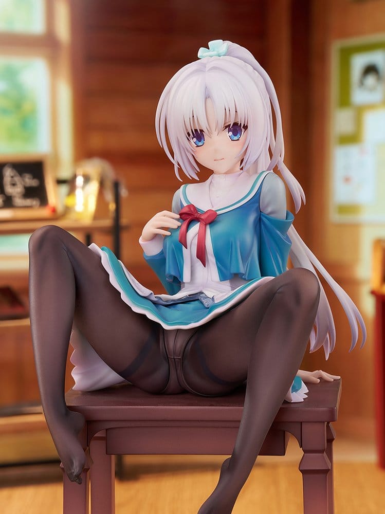 Senren*Banka figurine PVC 1/7 Yoshino Tomotake Animal Ears School Uniform Ver. 21 cm