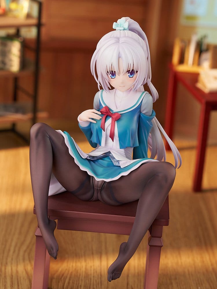 Senren*Banka figurine PVC 1/7 Yoshino Tomotake Animal Ears School Uniform Ver. 21 cm